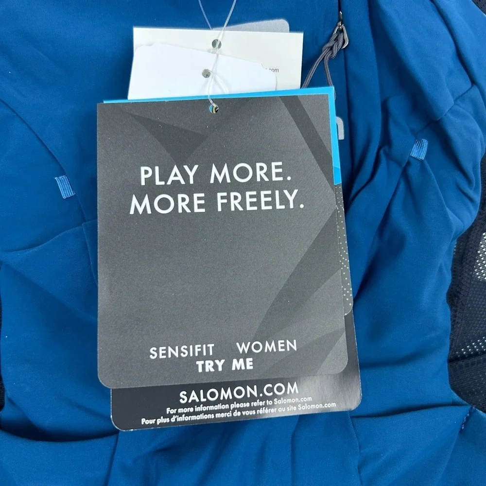 NEW Salomon ADV Skin 8 W, Hydration & Storage Vest w/ 2 500ml Flasks Womens XS